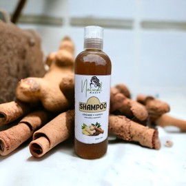 Naturalmayer ginger and cinnamon shampoo anti-caída y Crecimiento 12oz Anti-hair loss, growth