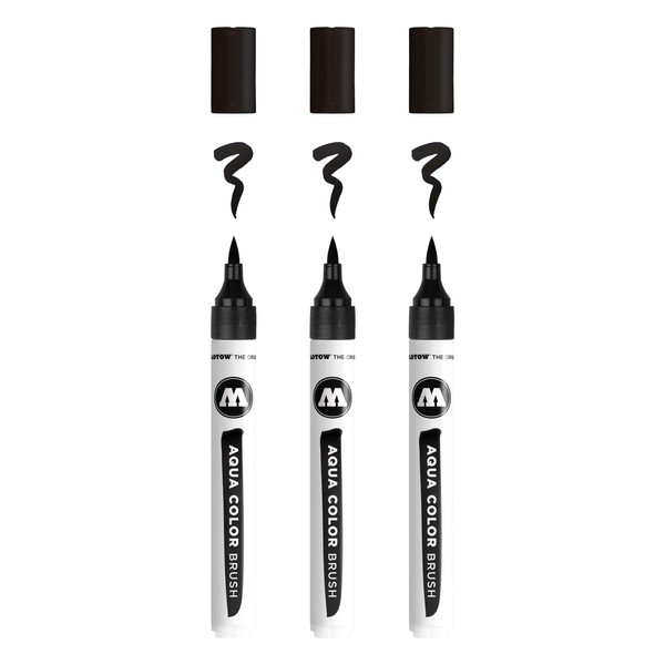 Molotow Aqua Colour Brush (Water-Based Brush Pen Marker, Brush Tip