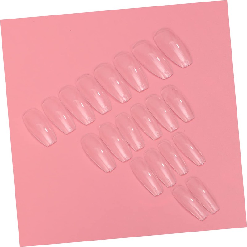 Healeved Long Full Cover Nail Tips Fake Nails Artificial Nails