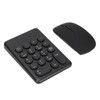 Numeric Keypad Portable Slim 2.4GHz USB Wireless Mini Black Numeric
