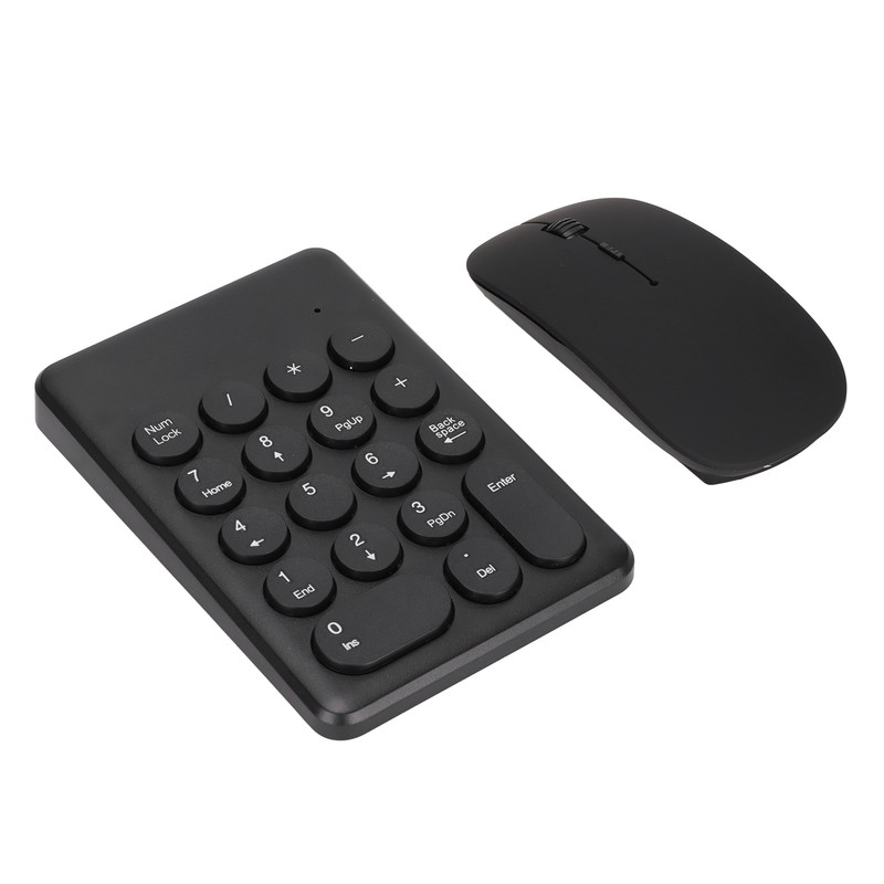 Numeric Keypad Portable Slim 2.4GHz USB Wireless Mini Black Numeric