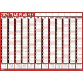2025 A1 Full Year Annual Yearly Wall Planner Home Office Calendar Large Planner