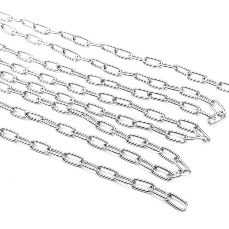 6 pieces M2 stainless steel chain, 6 m chain links,