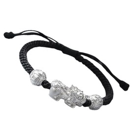 COLLBATH Djustable String Bracelet Men's Protection Charm Handmade Rope for Boyfriend