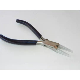 Unbranded Nylon Jaw Round-Nose Pliers w/ Extra Tips