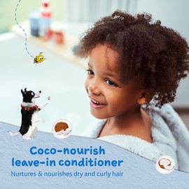 Childs Farm | Kids Coco-Nourish Leave in Conditioner 125ml | Organic Coconut | Dry, Curly & Coily Hair | Conditions & Nourishes | Suitable for Dry, Sensitive & Eczema-prone Skin & Scalp