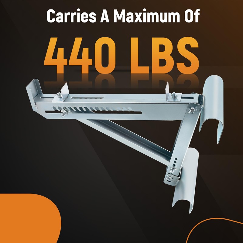 maXpeedingrods 2 Pack Ladder Jacks Scaffold Bracket, Adjustable Extension Ladder