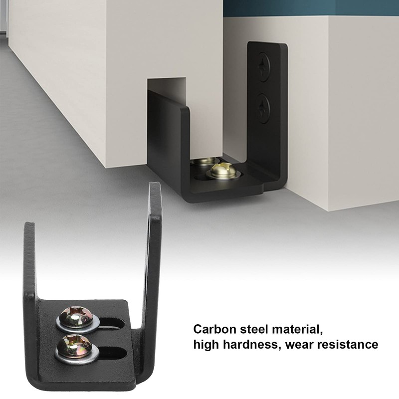 Door Roller Guide, Sliding Barn Door Floor Guide, Carbon Steel