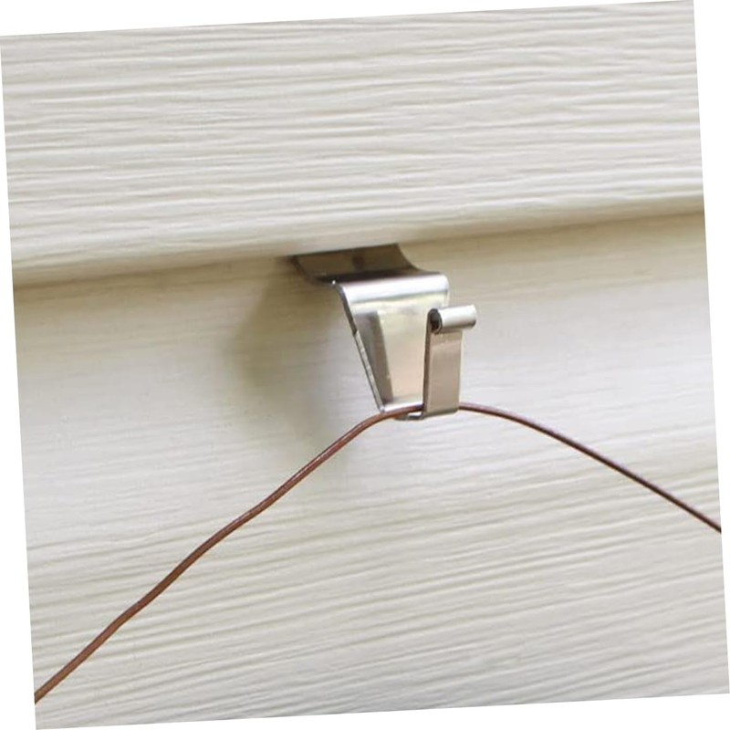 ULTECHNOVO Vinyl Siding Clips Heavy Duty Hooks Wall Hangers Siding
