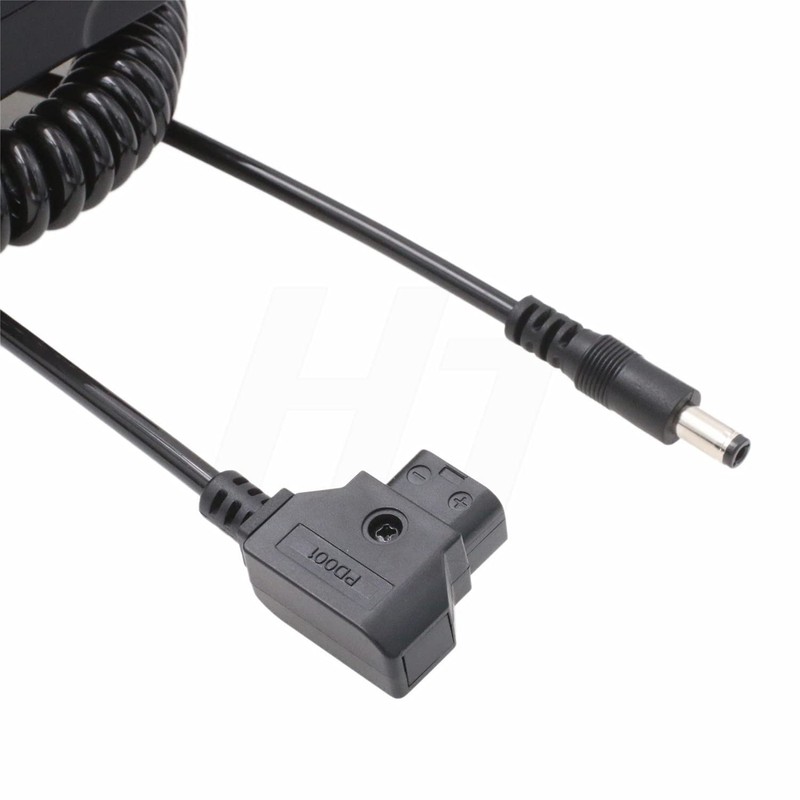 Camera Monitor D-tap DC Barrel 5.5 * 2.5mm Coiled Power