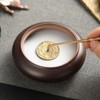 TOYMYTOY All Copper Long Handle Gray Press Brass Hardware Stamp