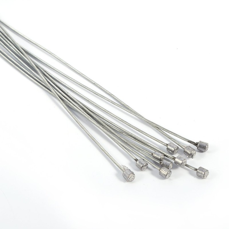 Pack of 10 Bicycle Shifter Derailleur Cable, Durable Road Cable
