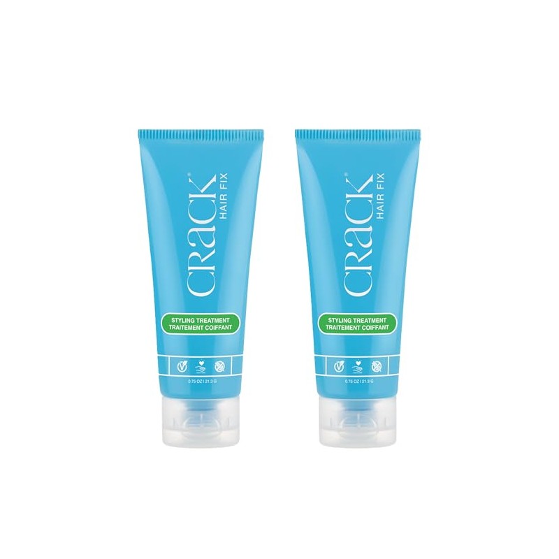 Bundle - 2 Items : Crack Original Styling Treatment, 2.5