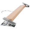 LOHAS Home 10-Pack Natural Finish Wooden Pant Skirt Hangers with
