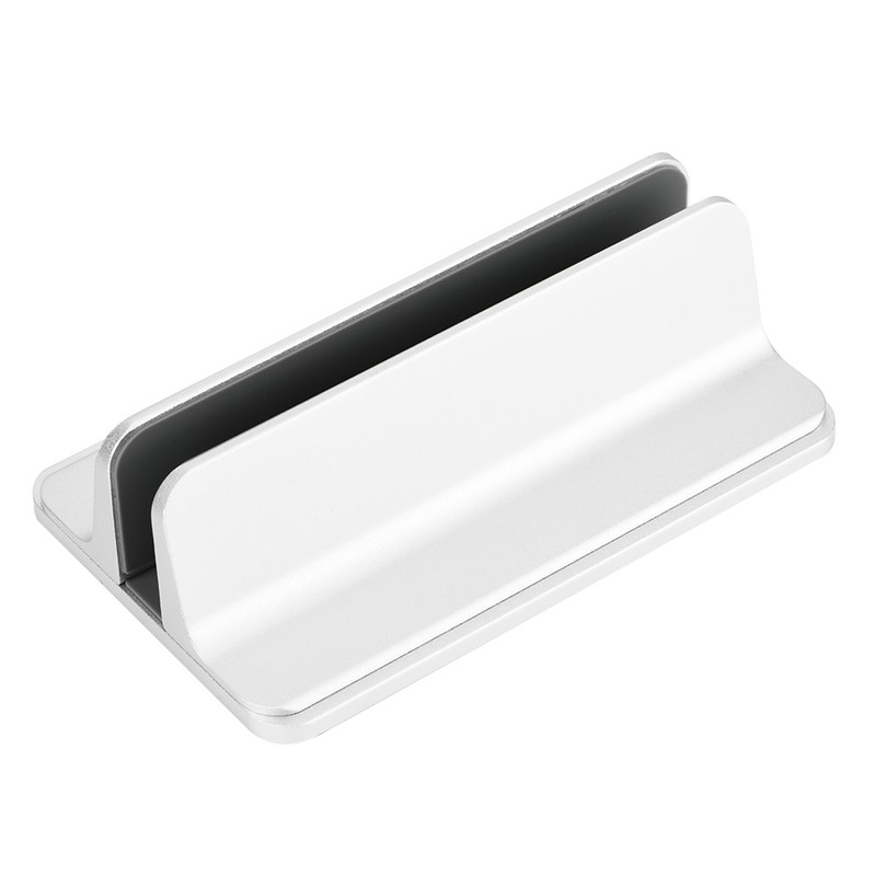 Adjustable Aluminum Vertical Laptop Stand NoteBooks Holder Space saving Bracket
