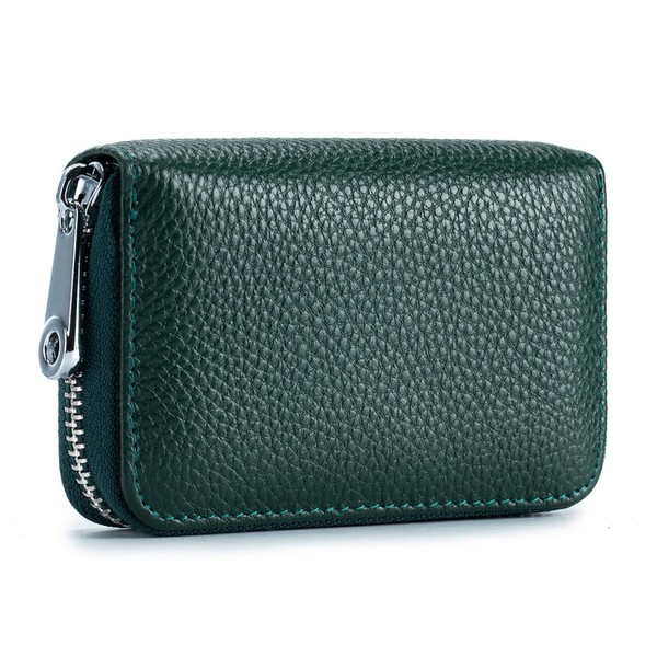 YOKONICO Credit Card Holder Genuine Leather RFID Blocking Credit Card