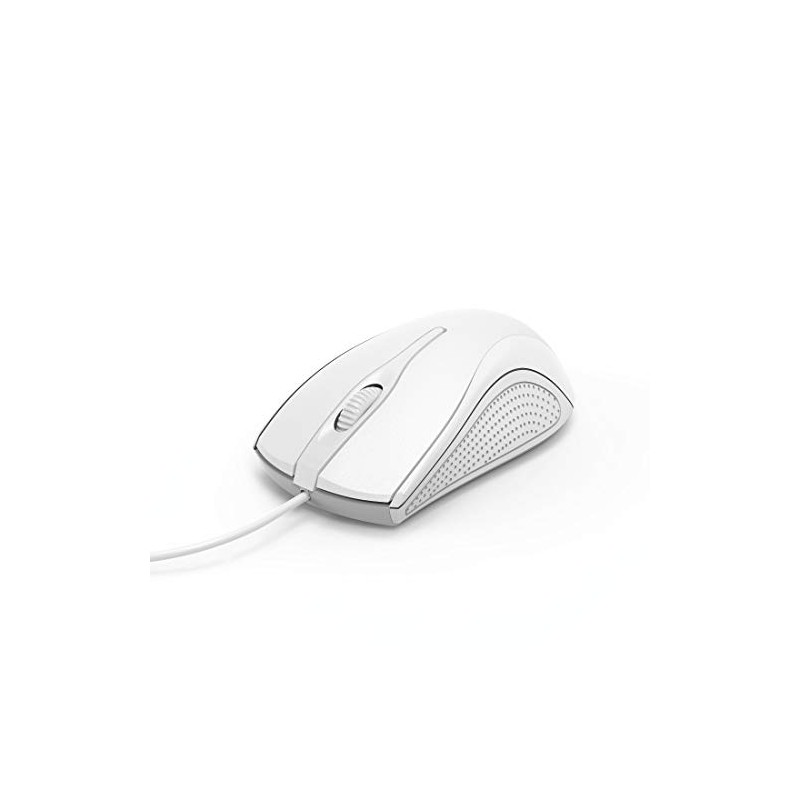 Hama Computermaus mit Kabel (Maus mit 3 Tasten für PC,