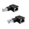 iYueMps RJ45 Ethernet Adapter, 2Pack Cat5 Cat5e RJ45 Male to