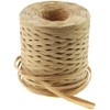 Raffia Craft Ribbon, Light Brown Easter Packing Twine, Kraft Wrapping