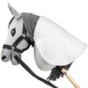 SKIPPI Hobby Horse Blanket and Fly Cover - Grey, Hobby
