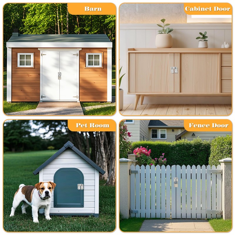 Alise Flip Latch Gate Latch,Shed Door Latch Barn Door Lock
