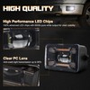 OCHYIT - Luces antiniebla LED F150 con luz antiniebla ámbar