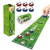 YANGUN Tabletop Curling Game, Indoor Table Top Games Roll-Up Design,