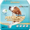 HONEY CARE All Absorb Petrichor Male Dog Wrap, Medium, White,