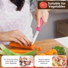 targzier Paring Knives with Straight Edge,Spear Point,Stainless Steel Paring Knife