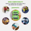Greenworks 30-Piece Impact Rated Driving Set,Screwdriver Bit Set,Precision-Milled Bit,Modular Case,Magnetic