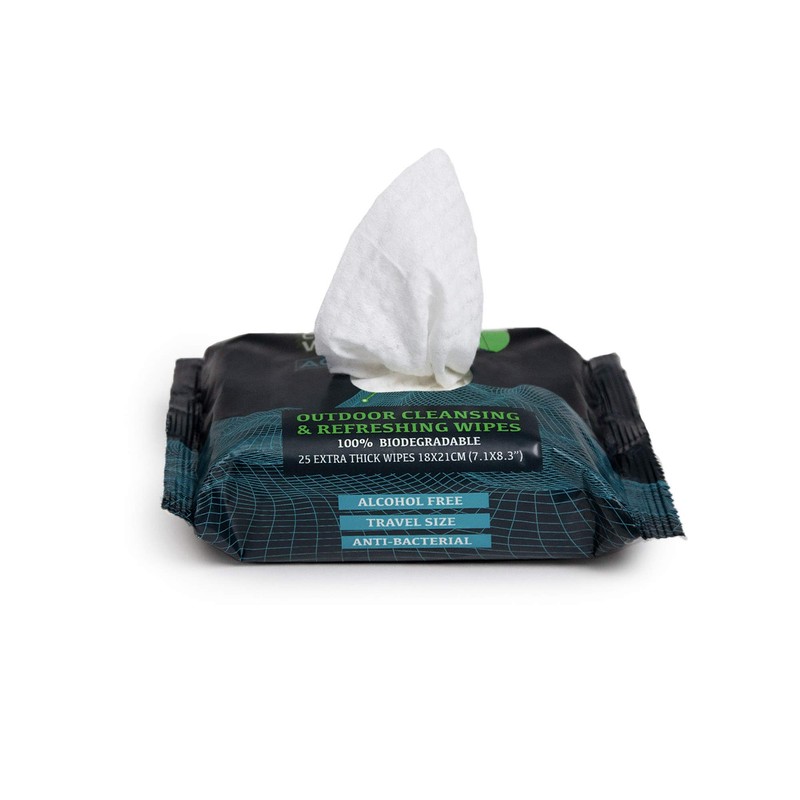 Combat Wipes ACTIVE Outdoor Wet Wipes - Extra Thick Camping