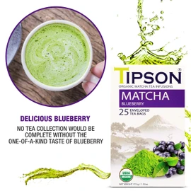 Tipson - Matcha Arándano en sobres - 25 x 1,5 g