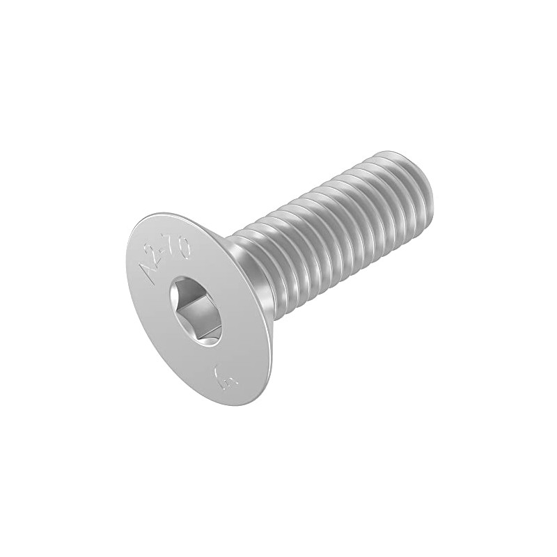 SECCARO Countersunk Screw M5 x 16mm Stainless Steel V2A VA