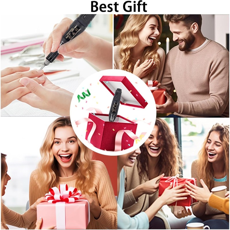 Electric Nail File for Thick Toe Nails, Adjustable Speed Electric