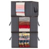 Lifewit Pack of 3 Storage Bags, Storage Box with Lid,