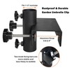 Patio Umbrella Clamp, Patio Umbrella Base Mount Fixed Clip, Attaches