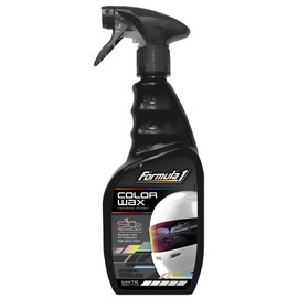 Formula 1 Color Wax Spray for White Cars, Gives Ceramic Water Beading Protection and Ultimate Shiny Finish, Fills Minor Scratches with Color-Match Pigment, 23 oz