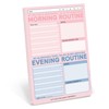 Knock Knock AM/PM Routine Pad - Morning Routine and Evening
