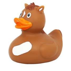 3 Inch Pony Rubber Duck Bath Toy, Collectable, Fun for All Ages, Auto Dash Decoration, Crusing Vacation Gift, Party Favors, Office, School, Home