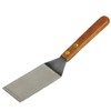 Chef Craft Select Stainless Steel Solid Wooden Handled Cookie Spatula,