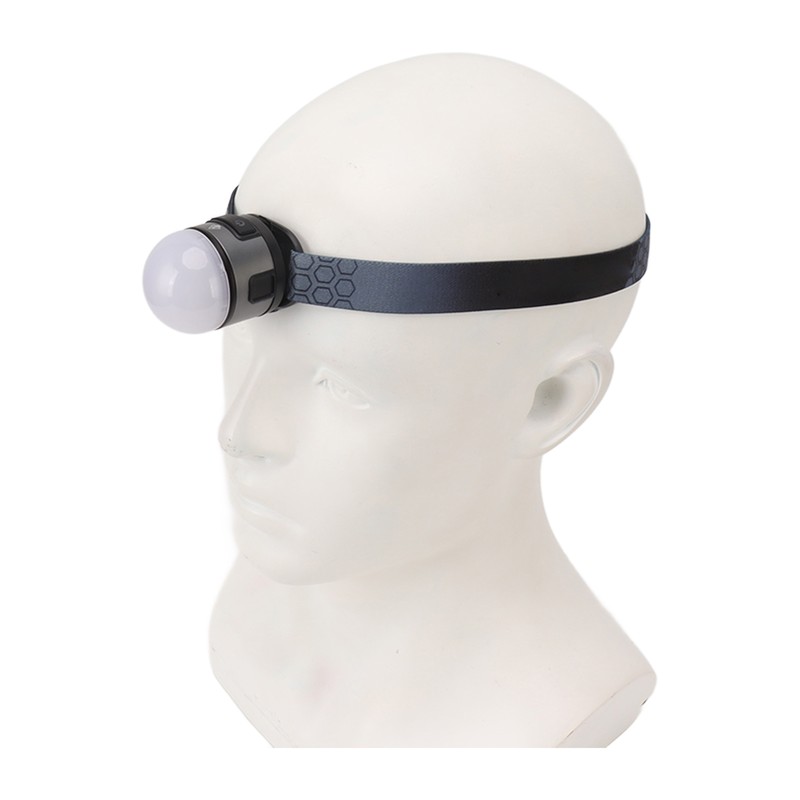 Clip On Cap Light Multifunction USB Rechargeable XPG COB Headlamp