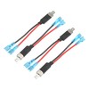 A ABSOPRO Pack of 4 H1 Connector LED Headlight Adapter