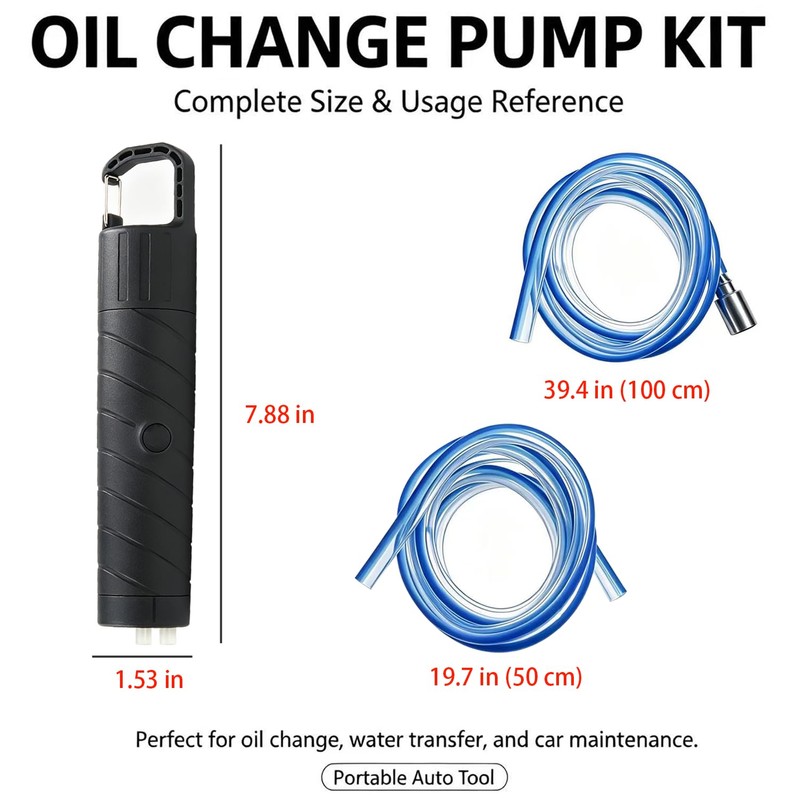 4.5V Engine Oil Pump, Electric Oil Change Fluid Evacuators，Electric Fluid