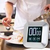 LCD Digital Touch Screen Kitchen Timer Practical Cooking Timer Countdown