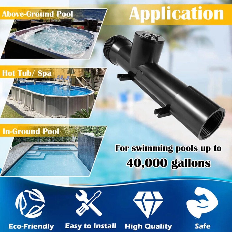 for Hybrid 4CH4002-R Pool Cleaner Ionizer Chamber Replace for Hybrid