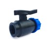GASMIS B-0-0522-001 Kugelhahn Ball Valve, Clamp x Ig, 25mm x