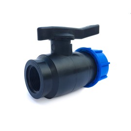 GASMIS B-0-0522-001 Kugelhahn Ball Valve, Clamp x Ig, 25mm x 3/4"