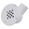 T-H Marine Cockpit Scupper Drain, UV-Stabilized Polymer Marine Drain Fitting