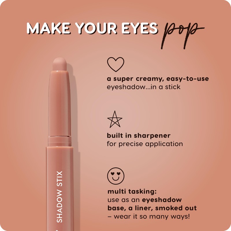 ColourPop Shadow Stix - Cream Eyeshadow Stick with Long-Lasting Color