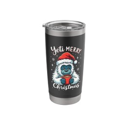 Yeti Merry Christmas: Sippin' Cocoa in Style Stainless Steel Insulated Tumbler